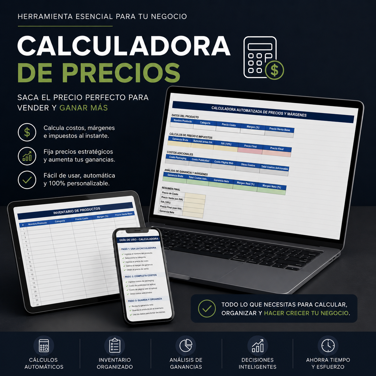 Calculadora de Precio de Venta